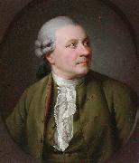 Portrait of Friedrich Gottlieb Klopstock (1724-1803), German poet, Jens Juel